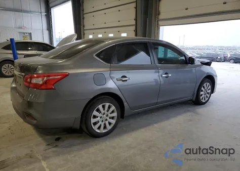 2018 Nissan Sentra S z USA, uszkodzony, nr VIN 3N1AB7AP4JY205463